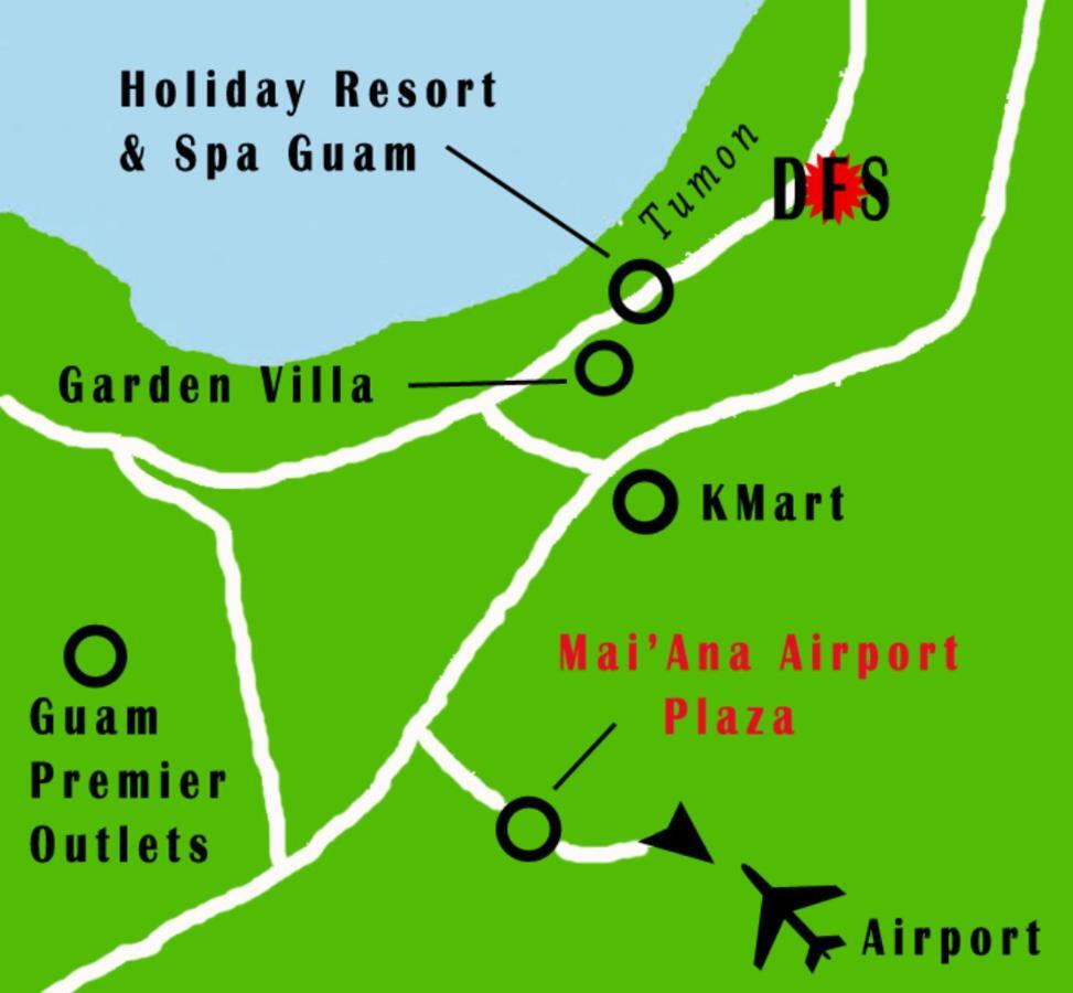 Mai'Ana Airport Plaza Aparthotel Tamuning Kültér fotó